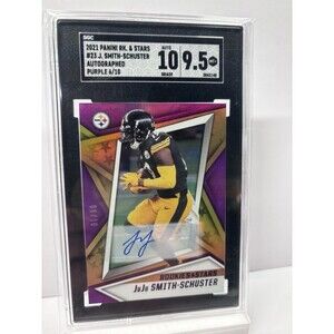 Juju Smith Schuster Graded 9.5 SGC Rookies & Stars Kansas City Chiefs Auto 6/10